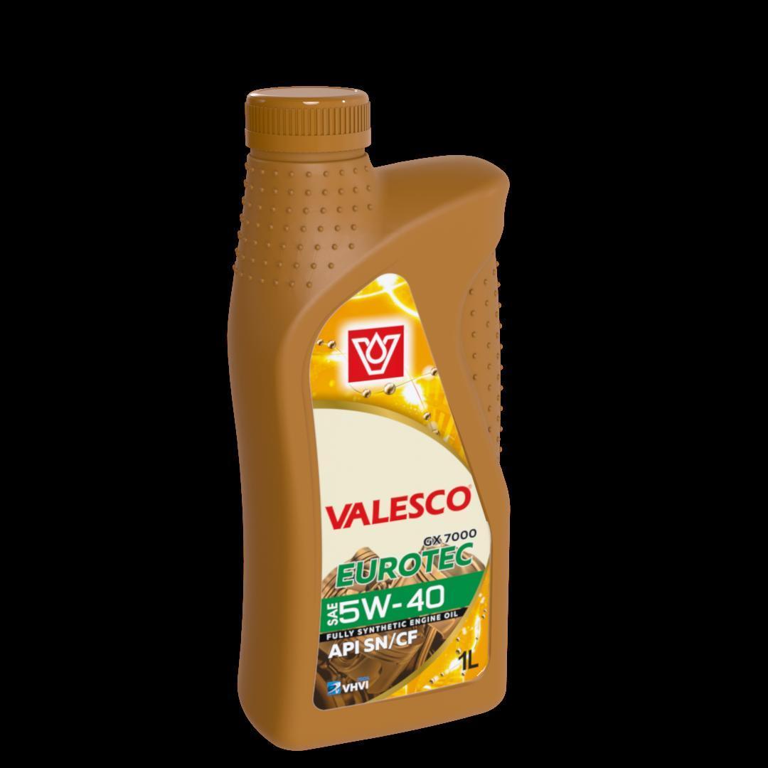 АКЦИЯ Масло моторное VALESCO EUROTEC GX 7000 5W-40 API SN/CF синтетическое 1л** ПЭ ПРОМО