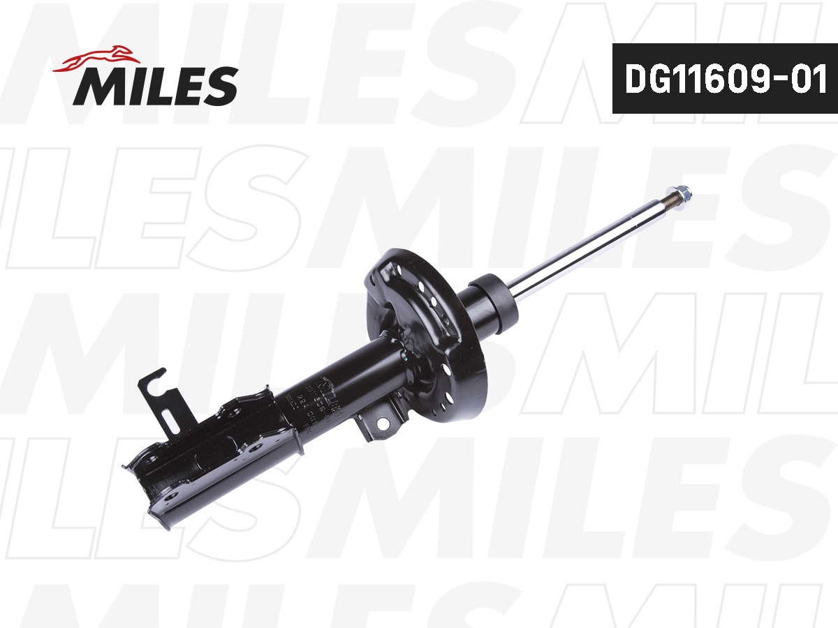 Амортизатор MILES CHEVROLET CRUZE пер.лев. 1.6/1.8 12- / Miles DG11609
