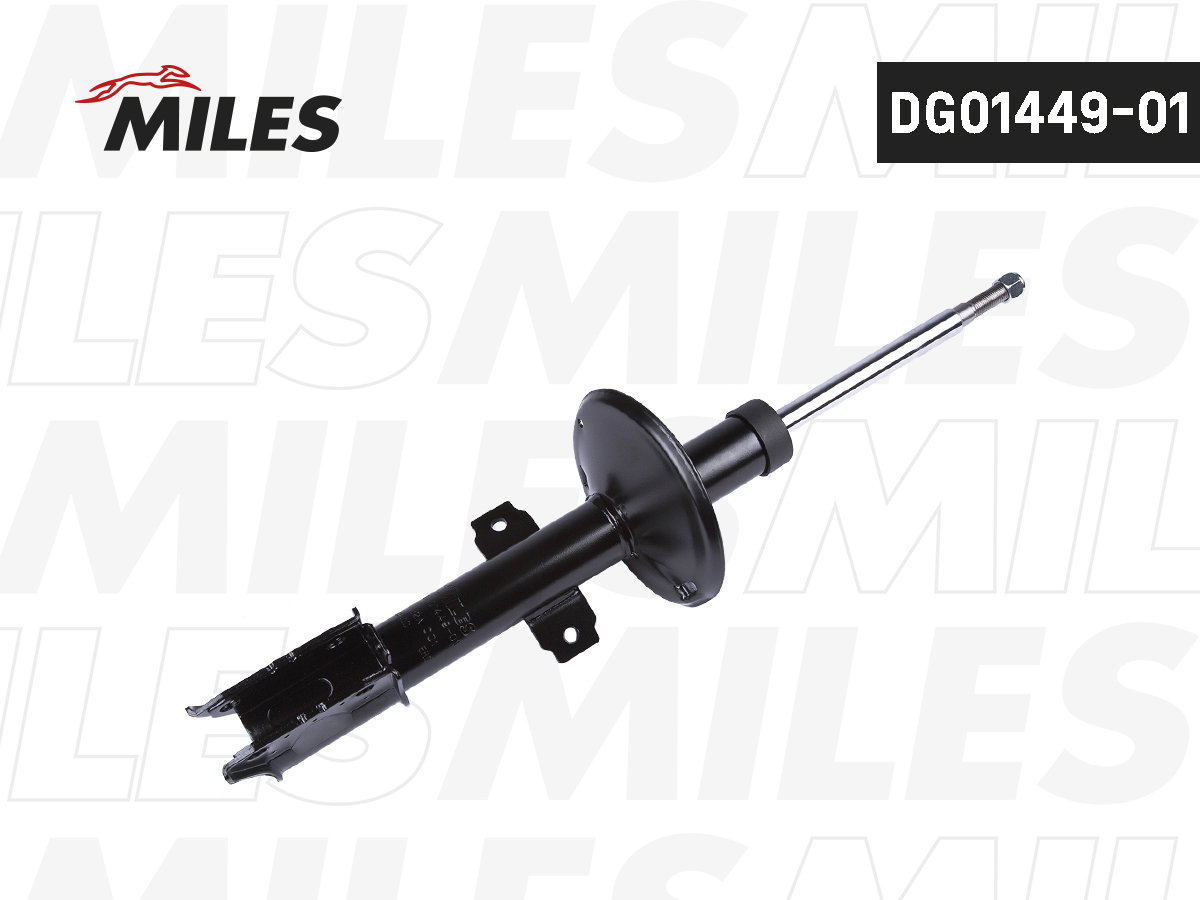 Амортизатор MILES DG0144901 RENAULT DUSTER перед. МКПП / Miles DG01449
