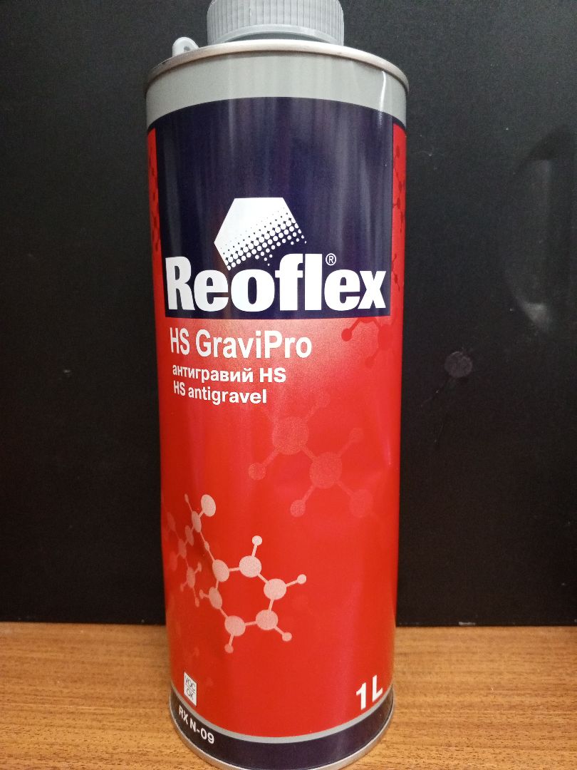Антигравий Reoflex HS серый 1л_Уценка_мятая упаковка