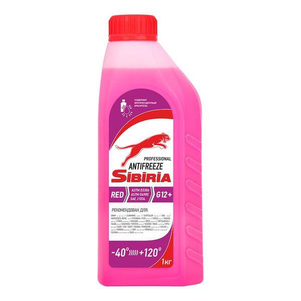 Антифриз Sibiria красный G12 + (-40) 1 кг