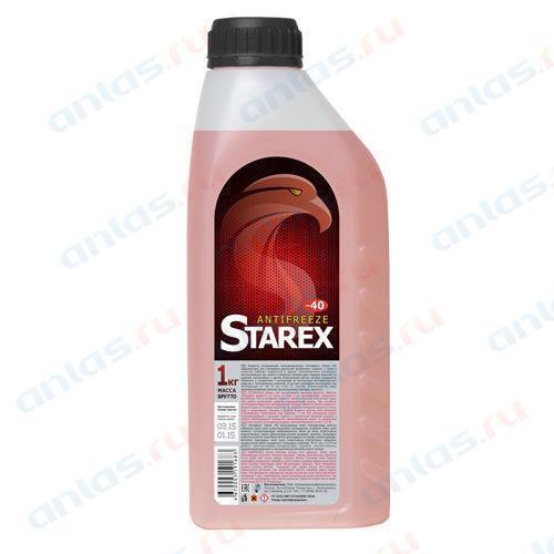 Антифриз Starex Red красный G12+ 1 кг