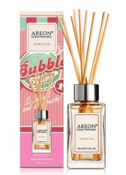 Ароматизатор для дома Areon Sticks (банка, деревянные палочки) Bubble Gum бабл гам 85 мл