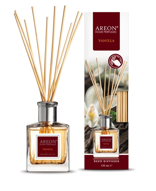Ароматизатор для дома Areon Sticks (банка, деревянные палочки) Vanilla ваниль 150 мл
