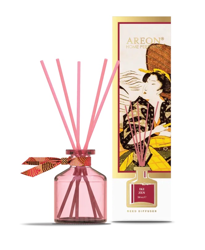 Ароматизатор для дома Areon Sticks JAPAN (банка, деревянные палочки) Iki Zen 50 мл