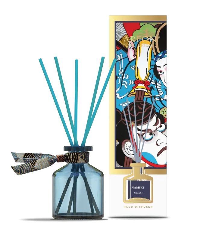 Ароматизатор для дома Areon Sticks JAPAN (банка, деревянные палочки) Namiki 50 мл