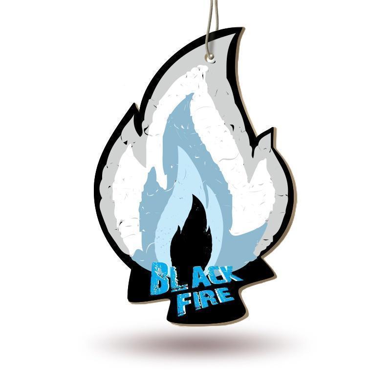 Ароматизатор на зеркало AVS Fire Fresh черный огонь