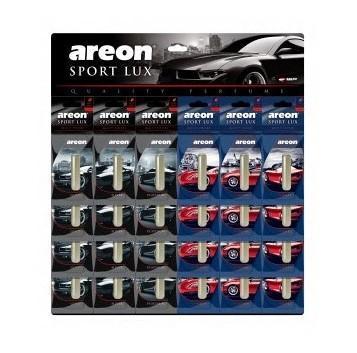 Ароматизатор на зеркало Areon Liquid lux жидкий 5 мл Микс Дисплей-24