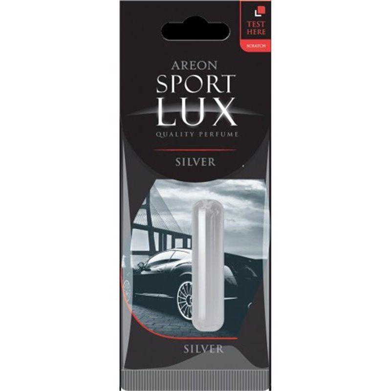 Ароматизатор на зеркало Areon Liquid lux жидкий Silver серебро 5 мл