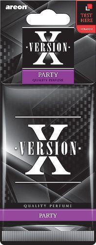 Ароматизатор на зеркало Areon Refreshment X-Version Party вечеринка 704-045-XV1