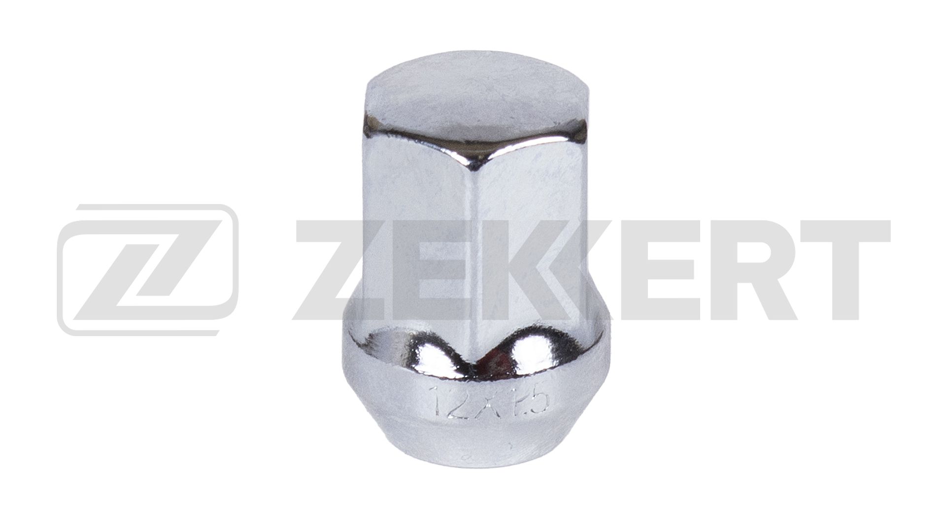 Гайка колеса M 12x1,5x32 Хром конус под ключ 19 Zekkert