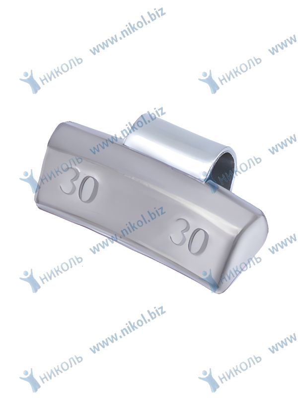 Грузик баланс набивной для литого диска NOVA-PRO/DINWARD 30 гр (крат_уп_10шт)
