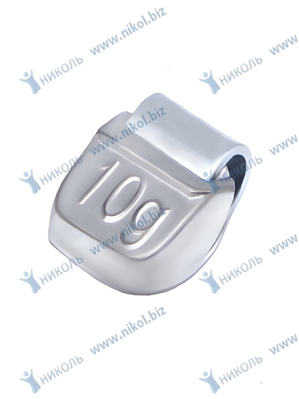 Грузик баланс набивной для стального диска NOVA-PRO/DINWARD 10гр (крат_уп_10шт)