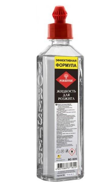 Жидкость д/розжига 0,5л Forester