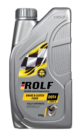 Жидкость тормозная ROLF Brake & Clutch Fluid Dot-4 CLASS 6 910 г