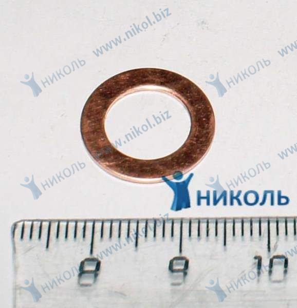 Запчасти а/м Прокладка тормозного шланга 10.2х16.4х1.0 ('10,2x16,4x1')