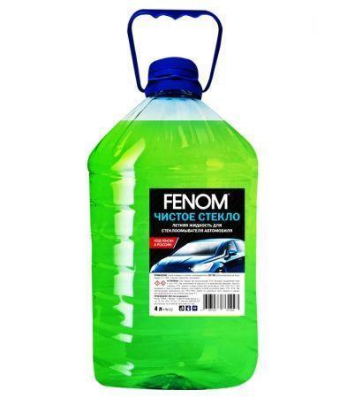 Жидкость стеклоомывающая лето готовая Fenom Чистое стекло ПЭТ 3,78л FN122