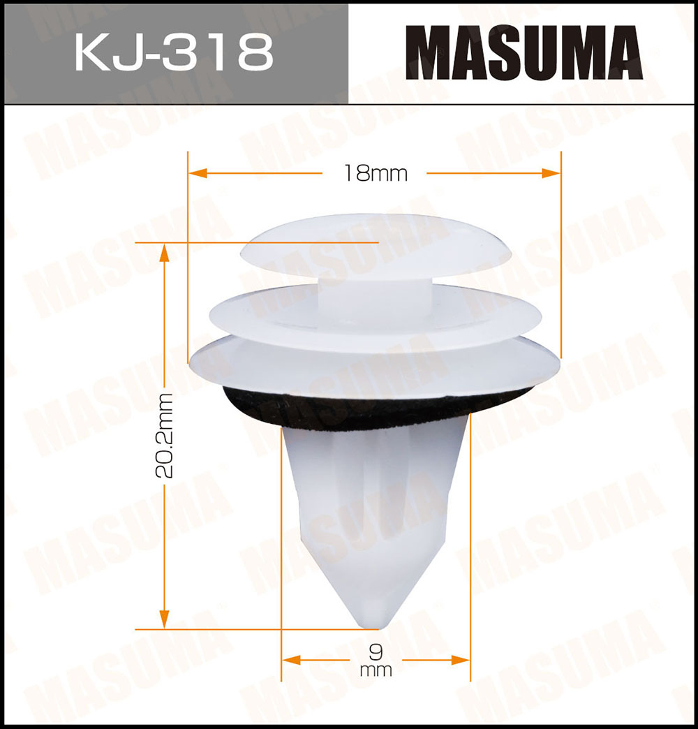 Клипса MASUMA KJ-318