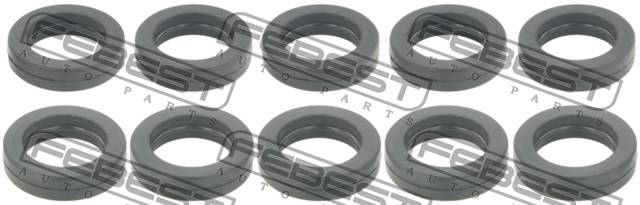 Кольцо топливной форсунки HONDA (10 шт. в упаковке, цена за 1шт.) \ FEBEST RINGFL-042-PCS10