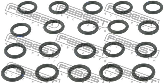 Кольцо топливной форсунки Toyota, Mazda (20 шт. в упаковке, цена за 1шт.) \ FEBEST MZCP-001-PCS20