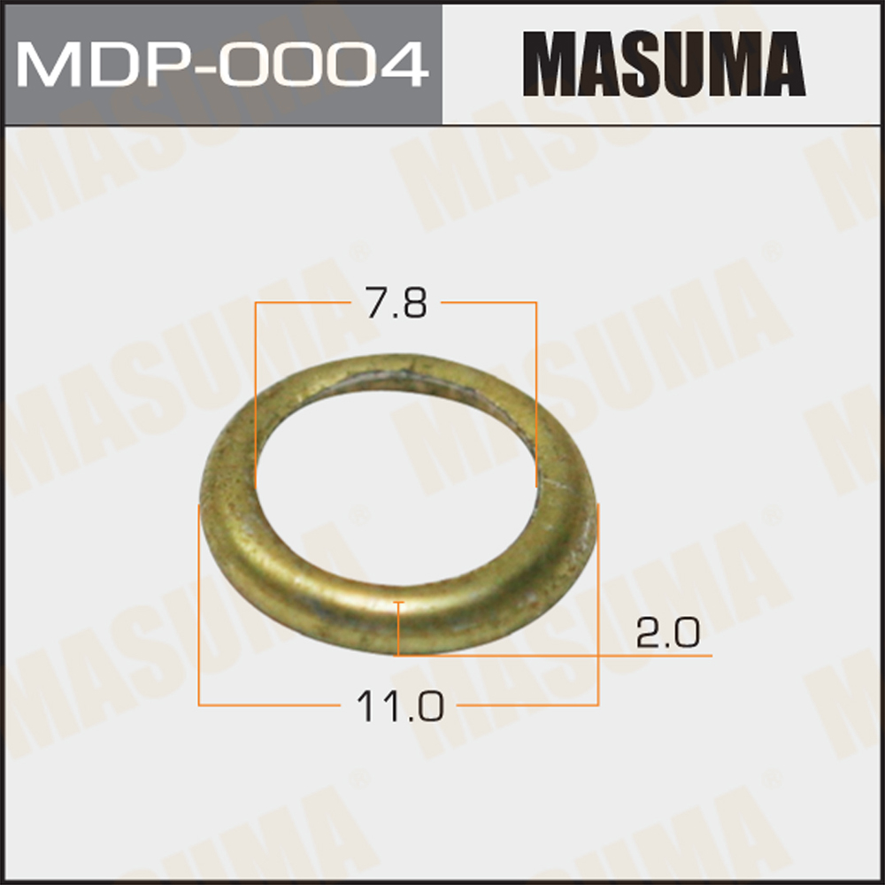 Кольцо форсунки 7,8 х 11х 2 MASUMA