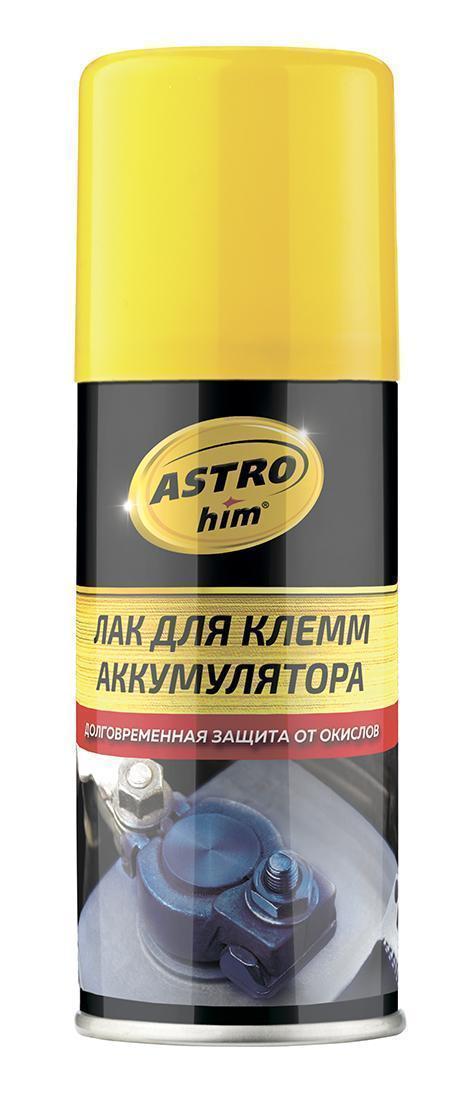 Лак для клемм аккумулятора Астрохим аэрозоль 140 мл