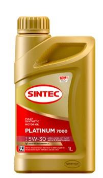 Масло моторное Sintec 5W-30 Platinum 7000 A3/B4 SL/CF синтетическое 1л / 5W30