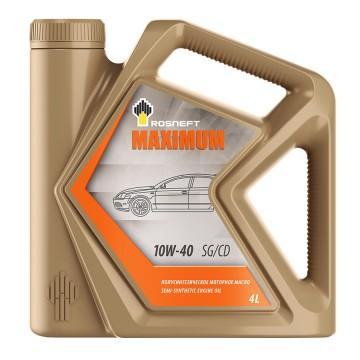 Масло моторное РосНефть 10W-40 Maximum SG/СD п/синтетическое 4л /10W40