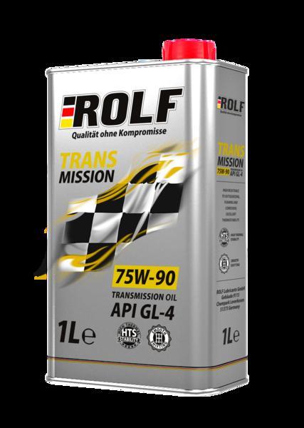 Масло трансмиссионное Rolf Transmission 75W-90 GL-4 п/синтетическое 1л / 75W90