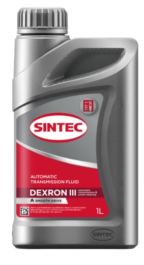 Масло трансмиссионное Sintec ATF III Dexron 1л