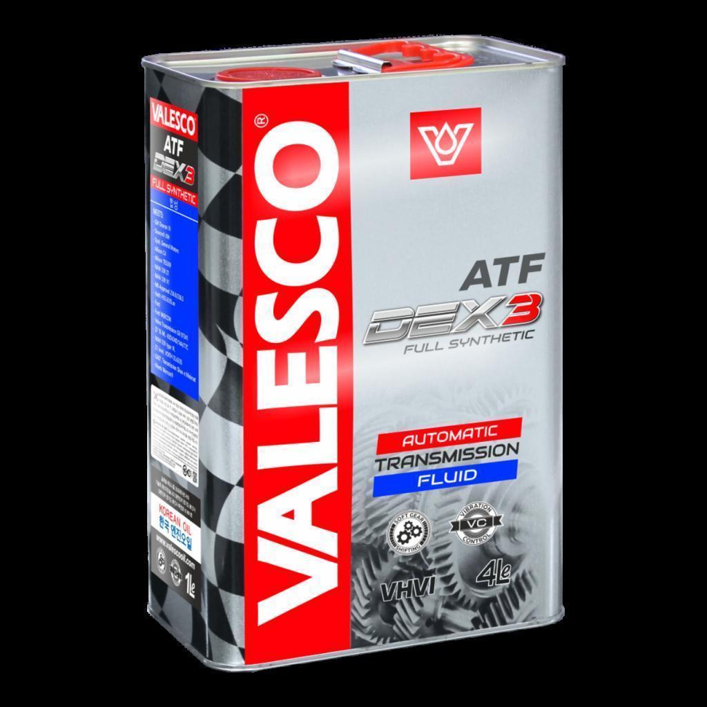 Масло трансмиссионное VALESCO ATF Dexron III синтетическое 4л** MAN 339 Type V1/Z11/Z2 BM-Freigabe/-утверждено 236.9 Voith 55.6335.xx (G607) ZF TE-ML 04D, 14B, 20B, 25B (ZF REGISTRATION No. ZF001937) Dexron IIIH, MERCON MERCON V Allison C-4 BM 236.6 