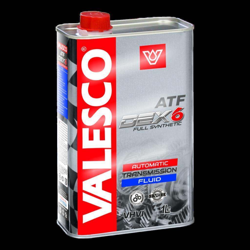 Масло трансмиссионное VALESCO ATF Dexron VI синтетическое 1л TOYOTA TYPE WS (JWS 3324) BMW 83 22 0 397 114 HYUNDAI/KIA SP-IV/ SPH-IV NISSAN MATIC FLUED S MB 236.12, 236.14, 236.15 236.41 MAZDA FZ, MITSUBISHI ATF-J3 SP-IV, LAND ROVER Lr0022460 TYK5000