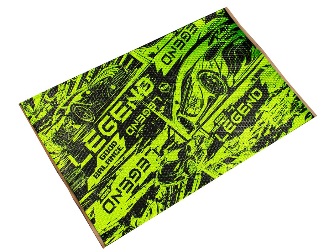 Материал STP вибропласт GB-2.0 LEGEND 470 х 750 х 2,0