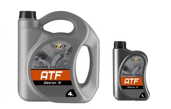 Масло трансмиссионное WEZZER ATF Dexron III 1л