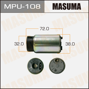 Насос топливный Toyota Corolla (E150) 06-13, Camry (V40) 06-, RAV 4 05-, Yaris 05- MASUMA