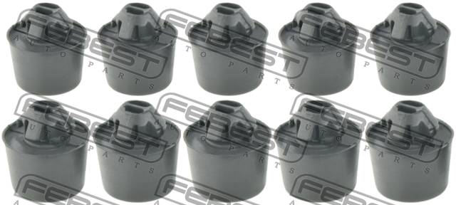 Отбойник капота Toyota Land Cruiser Prado 120 02- (10 шт. в упаковке, цена за 1шт.) \ FEBEST TD-011-PCS10