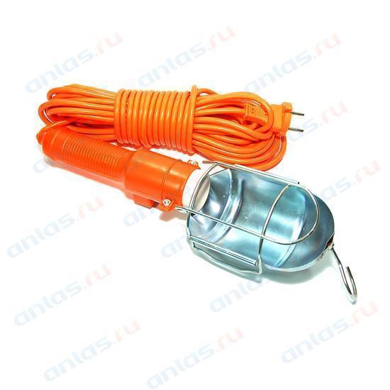 Переноска 220 В 15 м хромированный металлический отражатель с решеткой Hand Lamp