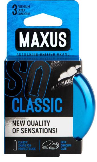 Презервативы классические MAXUS AIR Classic №3 п/к