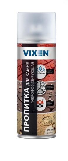 Пропитка для камня Vixen гидрофобизирующая аэрозоль 520 мл