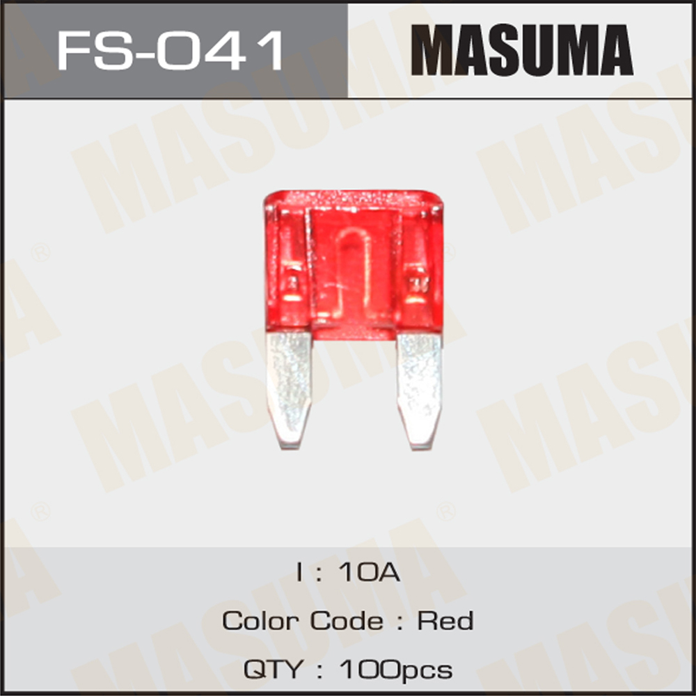 Предохранитель флажковый Мини 10 A Masuma