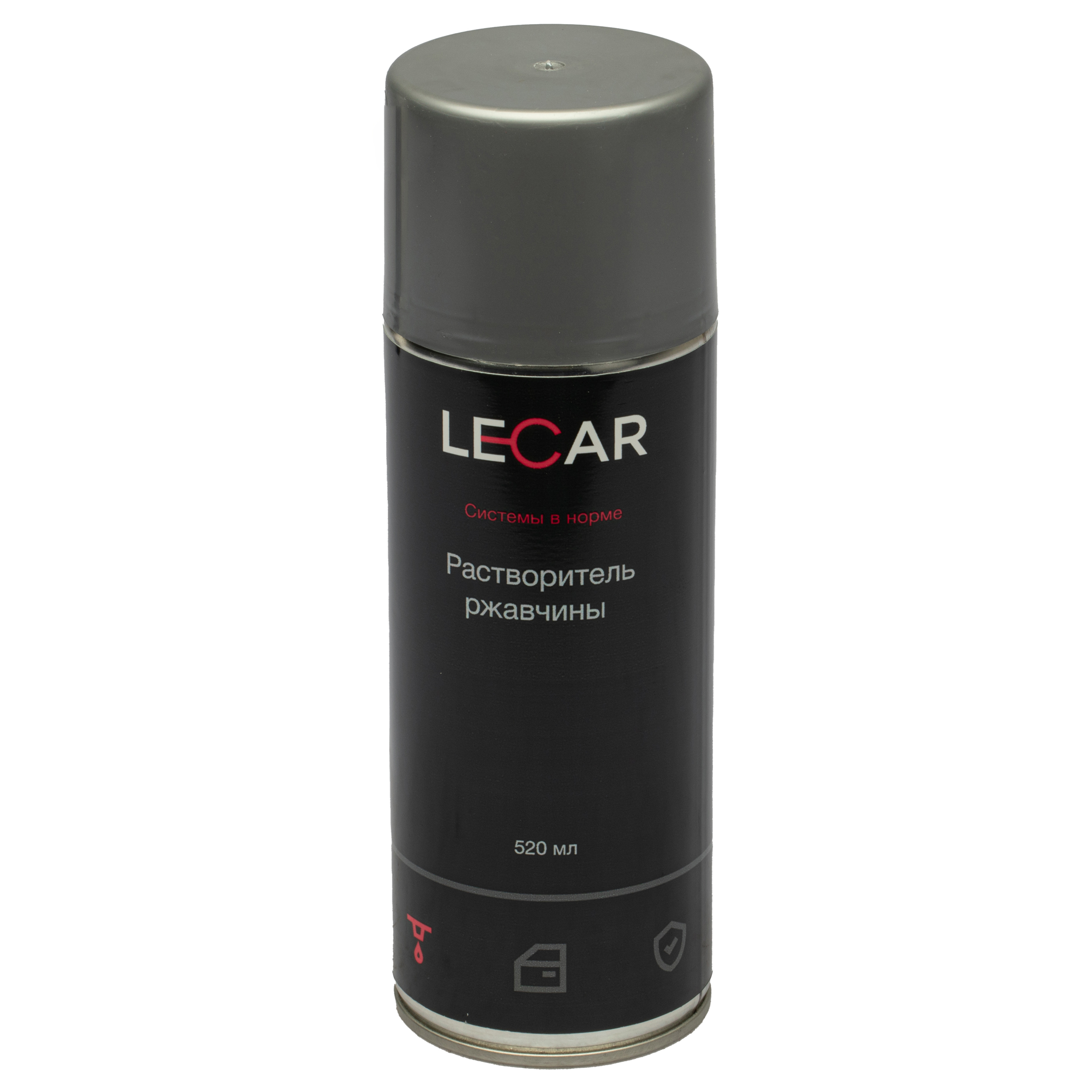 Растворитель ржавчины Lecar аэрозоль 520 мл