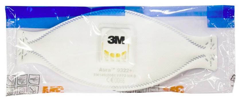 Респиратор с клапаном выдоха 3M класс защиты FFP3
