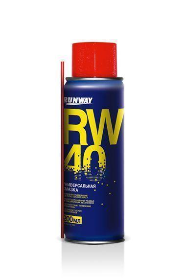 Смазка универсальная RW-40 Runway аэрозоль 200 мл