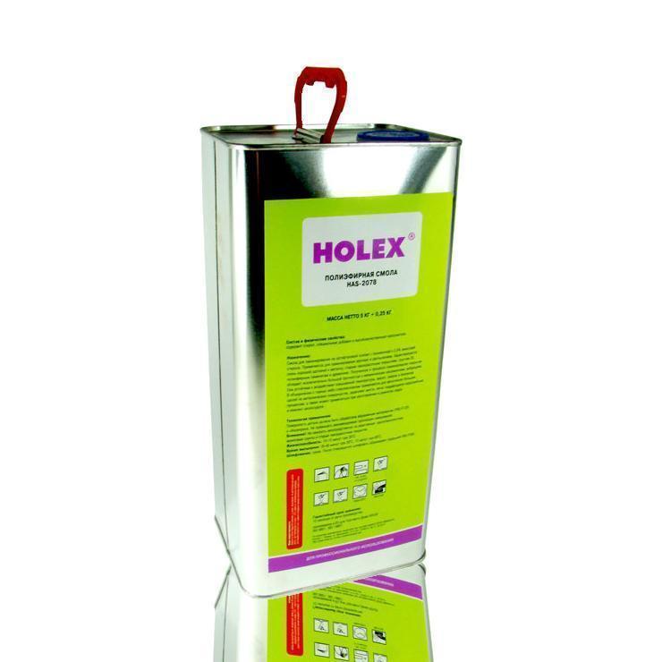 Смола полиэфирная Holex 5 кг+ отв. 200 гр
