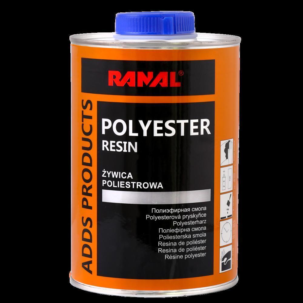 Смола полиэфирная RANAL 1 кг + отв. 30 гр