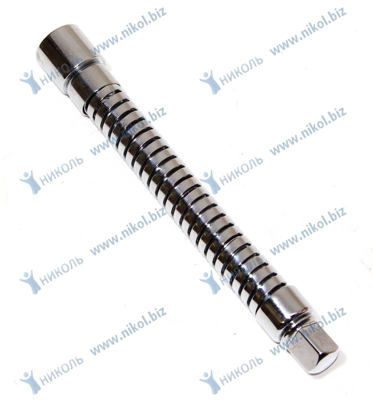Удлинитель трещотки гибкий 1/2" 200мм CrV AV Steel