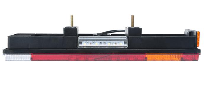 Фонарь задний UNIVERSAL 0030 (MAN) с AMP разъемом Левый LED арт.U0030-01L-89LED ТехАвтоСвет