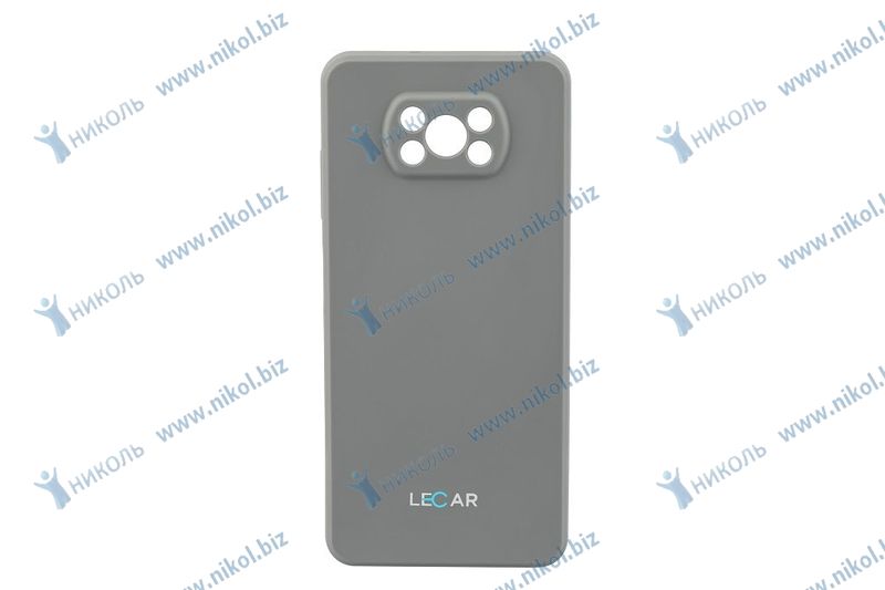 Чехол для телефона Xiaomi Poco X3 силикон Lecar
