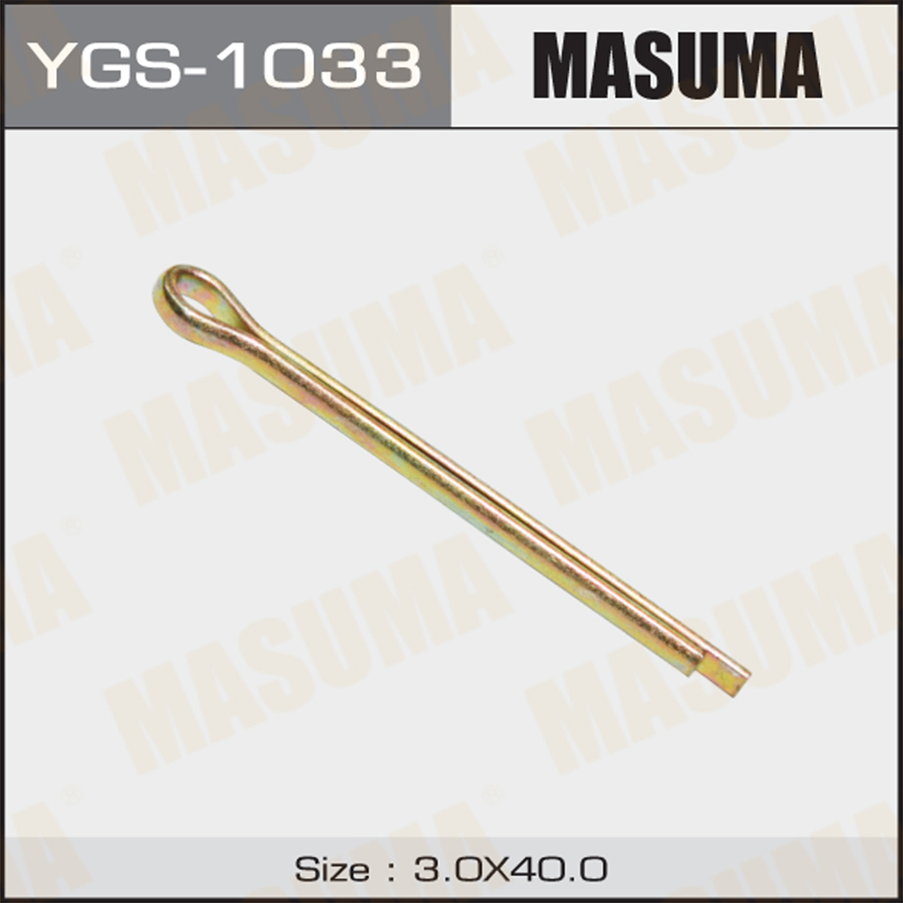 Шплинт 3 x 40 Masuma YGS1033