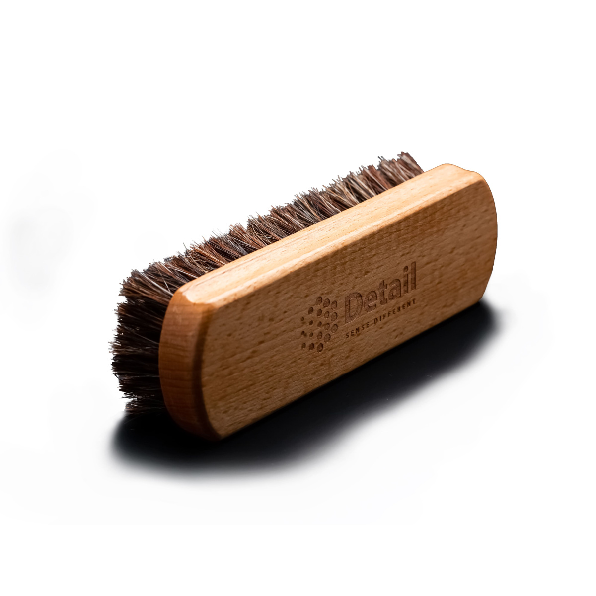 Щетка для очистки кожи Detail 14.5x4.5 см натуральный ворс 
